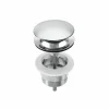 Desagüe Para Lavabo O Bidé Con Tapón Fijo Abierto Cromado – Aqua – Roca – A506403900