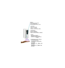 Dispensador De Gel Automático – 1000 Ml – Manillons Torrent