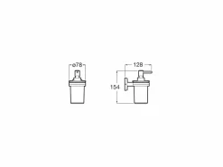 Dosificador De Pared (Posibilidad De Instalación Mediante Tornillería O Adhesivo) – Twin – Roca – A816703001