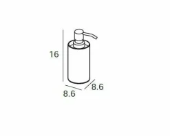 Dosificador Sobremesa – Negro Mate Modelo Combis – 1711081 – Manillons Torrent