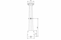 Ducha Jardin Accionamiento Mediante Pulsador. PRESTO Columna Ducha CC4 – 29933 – Presto Iberica