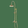 Ducha Monobloc Con Columna Telescópica Clásica Latón Viejo Estilo Premium Colección CLÁSICA 229199 – GRB Mixers