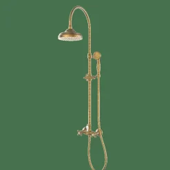 Ducha Monobloc Con Columna Telescópica Clásica Latón Viejo Estilo Premium Colección CLÁSICA 229199 – GRB Mixers