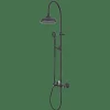 Ducha Monobloc Con Columna Telescópica Clásica Negro Estilo Premium Colección CLÁSICA 229120 – GRB Mixers