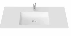Encimera De Solid Surface Sobre Mueble Grosor 1,2 Cm Y Seno Cuadrado – Cocktail – Xolid