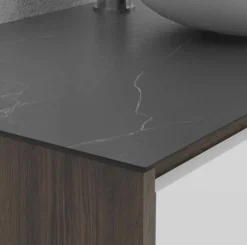 Encimera Tapa De Resina Fenolica 1 Cm De Grosor Marmol Negro – Leo Peak – Baños 10