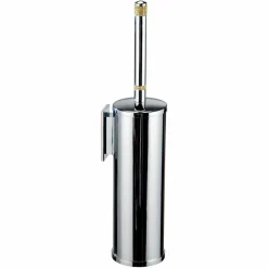 Escobillero Adh. Pared – Cromo/Oro Modelo Carmen – 6667003 – Manillons Torrent
