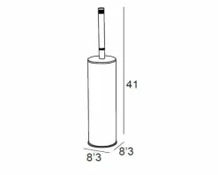Escobillero De Pie – Oro Modelo Combis – 6674001 – Manillons Torrent