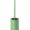 Escobillero De Pie Acabado Verde Reseda Modelo Slim – 2307/2367VR- Manillons Torrent