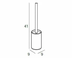 Escobillero Suelo – Cromo Modelo Combis – 1714002 – Manillons Torrent