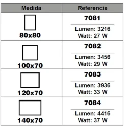 Espejo Antivaho Y Luz Led – Lexus – Manillons Torrent