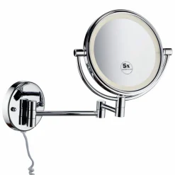 Espejo Aumento 5X Pared – Cromo Modelo Combis – 6348002 – Manillons Torrent