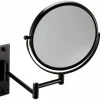 Espejo Aumento 5X Pared Ad Negro Mate Modelo Combis – 6549081 – Manillons Torrent
