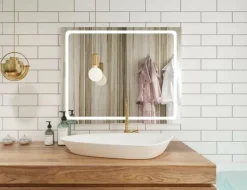 Espejo Con Luz Frontal Proyectada Perimetralmente Modelo Pandora – DecorBath