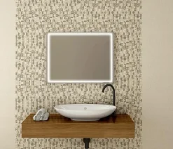 Espejo Con Luz Frontal Proyectada Perimetralmente Modelo Oberon – DecorBath