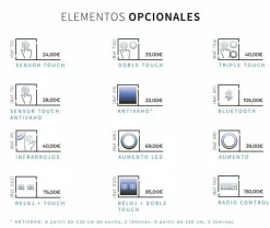 Espejo Con Luz Frontal Proyectada Perimetralmente Modelo Oberon – DecorBath
