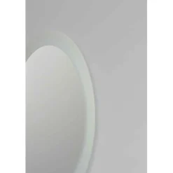 Espejo Redondo Retroiluminado Y Luz Frontal Perimetral Modelo Luna – DecorBath