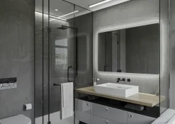 Espejo Retroiluminado Con Luz Proyectada Frontal Y Perimetralmente Por Detrás Modelo Hydro Plus – DecorBath
