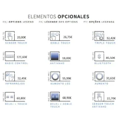 Espejo Retroiluminado Con/sin Luz Proyectada Perimetralmente Modelo Alemania – DecorBath