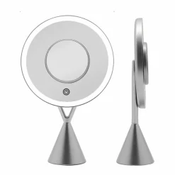 Espejo Sobremesa Con Espejo Auxiliar – Plata Modelo Combis – 1350041 – Manillons Torrent