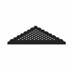 Estante De Ducha Sin Tornillos Ni Pegamento. Shelf Plus Triangle Dark – Evolux Shelfs -Iz10301 – Estil Gurú