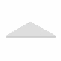 Estante De Ducha Sin Tornillos Ni Pegamento. Shelf Lisa Triangle Light – Evolux Shelfs -Iz10200 – Estil Gurú