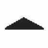 Estante De Ducha Sin Tornillos Ni Pegamento. Shelf Lisa Triangle Dark – Evolux Shelfs -Iz10201 – Estil Gurú