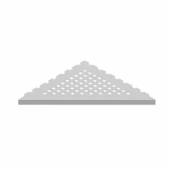 Estante De Ducha Sin Tornillos Ni Pegamento. Shelf Plus Triangle Inox – Evolux Shelfs -Iz10302 – Estil Gurú