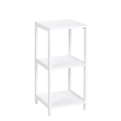 Estantería Con 3 O 4 Repisas, Madera Blanco -Wenko Oslo