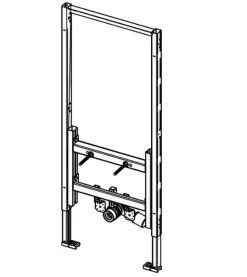 Estructura Soporte TECEprofil Módulo Bidé Para Bidé Suspendido, Altura De Construcción 1120 Mm – 9330000 – Tece