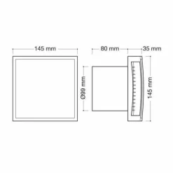 Extractor Decorativo Cromo – Drena