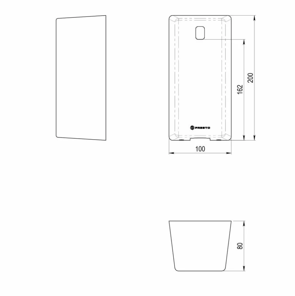 Fluxor Inodoro Por Sensor Accionamiento Mediante Sensor. PRESTO Kit De Transformación 1000 M Elec – P7177109 – Presto Iberica