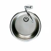 Fregadero De 1 Cubeta De Acero Inoxidable – Redondo – Roca – A870810453
