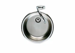 Fregadero De 1 Cubeta De Acero Inoxidable – Redondo – Roca – A870810453