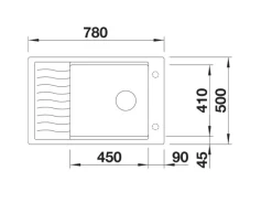 Fregadero De Cocina ELON XL 6 S – Blanco