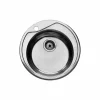 Fregadero Redondo De 1 Cubeta De Acero Inoxidable – Ruedo – Roca – A870810515
