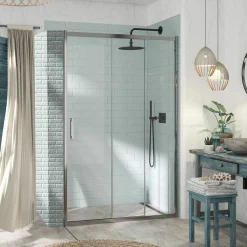 Frente De Ducha 1 Fijo + 2 Puertas Correderas – Kaarol KA101 – Kassandra