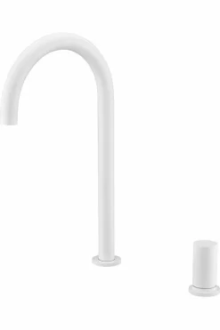 Grifería De Cocina Manacor Blanco Mate – GCM001/BL – Imex
