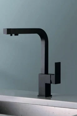 Grifería De Cocina Osmosis Capri Negro Mate – GOS002/NG – Imex