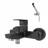 Grifo Baño-ducha Negro Con Accesorios De Ducha – Aroha – Galindo – 4603016 – LuxCover