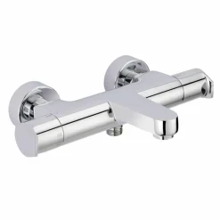 Grifo Baño-ducha Termostático Aroha Cromo Cuerpo Frío – 46041500 – Galindo