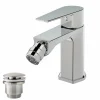 Grifo Bidet Aroha Cromo Con Desague Semiautomático – 4606000 – Galindo