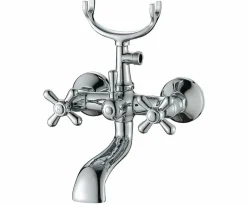 Grifo Bimando De Bañera Bristol Cromo – 02BRI400CR – AQG