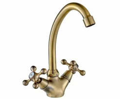 Grifo Bimando De Fregadera Cocina Chronos Bronce – 06CHR500BR – AQG