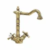 Grifo Bimando Para Lavabo Laton Viejo 5291040161 – Retro Classic – Tres Griferia