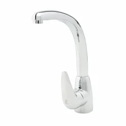 Grifo Cocina Caño Alto Fundido Alfa Níquel – 814857100 – Galindo – LuxCover