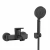 Grifo De Bañera Monomando Baño Y Ducha Con Equipo De Ducha Haza Black – Gala – G3998502