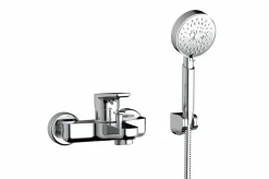 Grifo De Bañera Monomando Baño Y Ducha Con Equipo De Ducha Haza – Gala – G3998500
