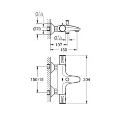 Grifo De Baño Y Ducha – Grohtherm 800 – Grohe