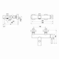 Grifo De Baño-ducha – Theo City – 8641500 – Galindo